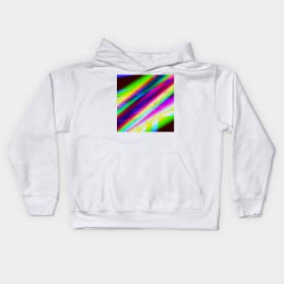 colorful abstract texture design Kids Hoodie